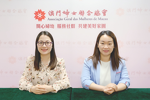 ◎ 婦聯兩名副理事長黃潔貞與庄玲玲。