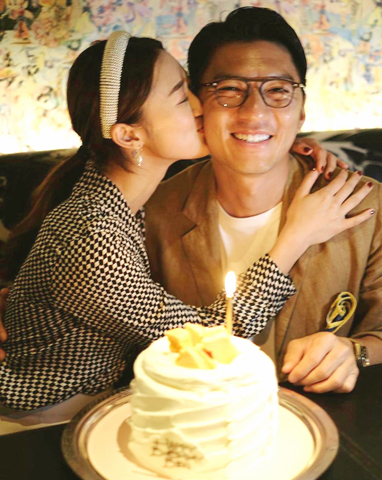 ◎ 袁偉豪與張寶兒拍拖兩年多,愛得甜蜜。