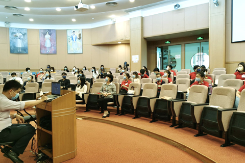 ◎ 鏡湖護理學院校本部線下活動現場。