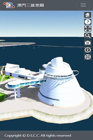 ◎ 澳門科學館的三維模型。