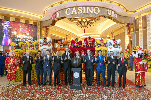 ◎ 開幕儀式由會安南岸主席Don Lam及行政總裁Steve Wolstenholme聯同一眾管理層主持。