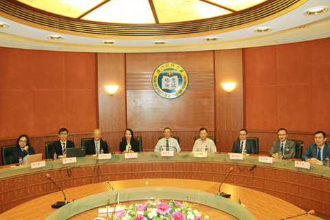 ◎ 新型滅活新冠病毒之空氣淨化系統面世新聞發佈會昨舉行。