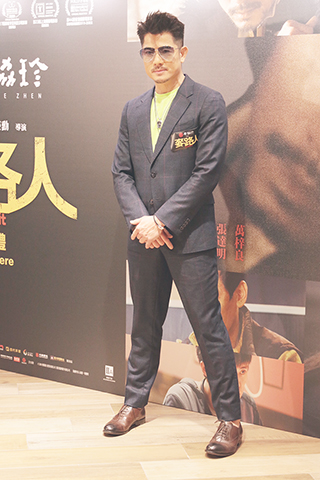 ◎ 昨日,藝人郭富城出席電影《麥路人》於尖沙咀k11商場舉行首映禮。《麥路人》內容主要講述在香港「麥難民」的故事。