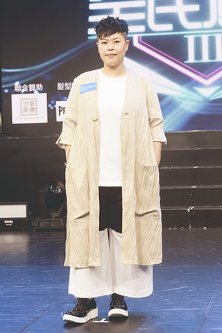 ◎ ViuTV大型偶像育成節目《全民造星III》在香港舉行記者會。圖為歌手林二汶以導師身份為節目宣傳。