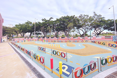 ◎ 兒童電動車場。