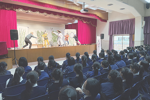 ◎ 無煙校園互動劇場巡演。