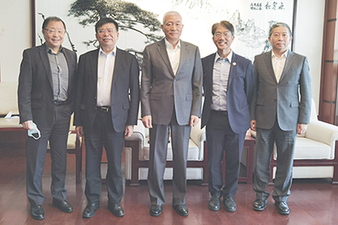 ◎ 澳科大一行人訪國家科技部。