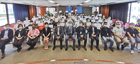 ◎ 「電業工程人員技能評估」證書頒發禮。