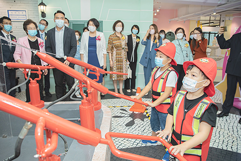 ◎ 婦聯新設FUFA親子探索館。