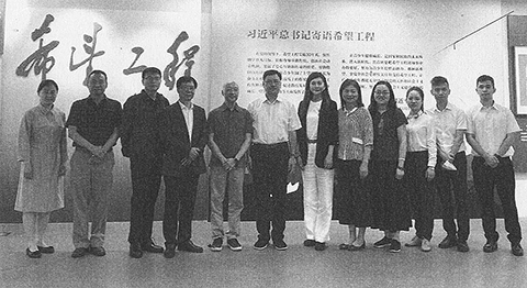 ◎ 德晉慈善會代表團與座談會與會者合照。