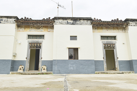 ◎ 沙頭角羅家大屋。(香港中通社記者 許其皓攝)
