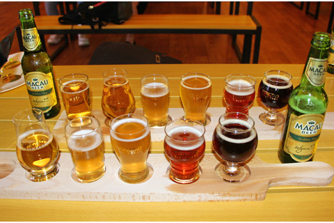 ◎ 澳門、青島啤酒佳釀系列。