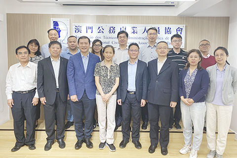 ◎ 山東省台港澳辦訪公專會。