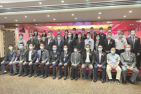 ◎ 澳公務華員職工會賀四十六周年會慶。