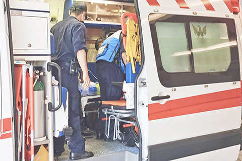 ◎ 渡假村工地工業意外,一外僱高處墮下身亡。