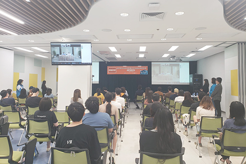 ◎ 勞工局邀請阿里巴巴兩位業務總監與澳門青年在線分享。