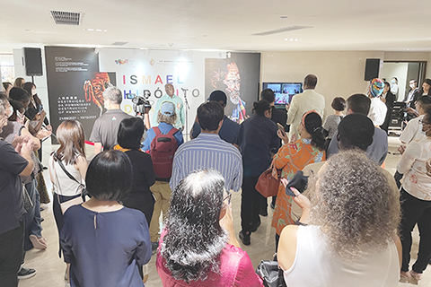 ◎ 葡光十色系列展覽之幾內亞比紹藝術家作品展揭幕。