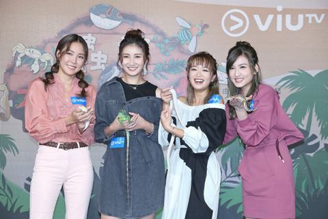 ◎ (由左至右)李炘頤、沈殷怡、陳俞希、陳嘉倩。