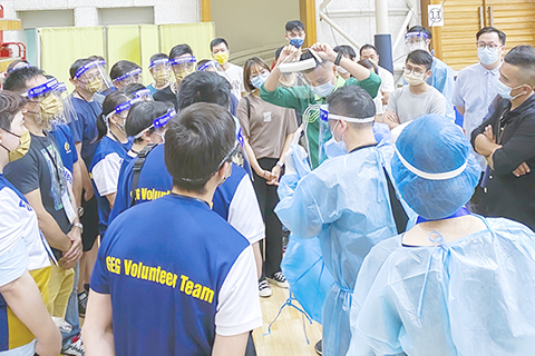 ◎ 銀娛團隊分享防疫經驗。