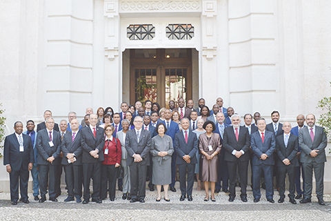 ◎ 葡語國家聯盟最高審計機構第十一屆會員大會與會者合照。