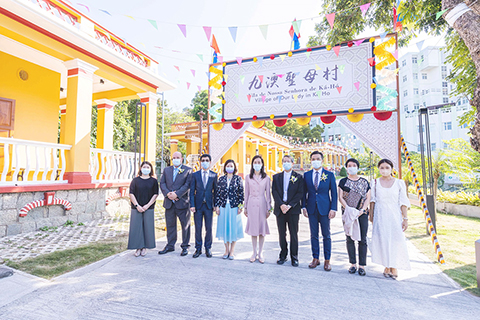 ◎ 文化局九澳聖母村澳門痲瘋病院舍歷史檔案展開幕。