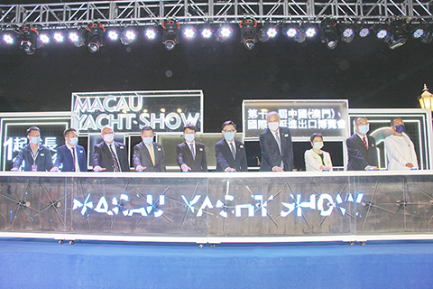 ◎ 第十一屆遊艇展昨日開幕。
