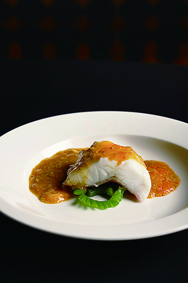 ◎ 鮮蟹粉蒸星斑件