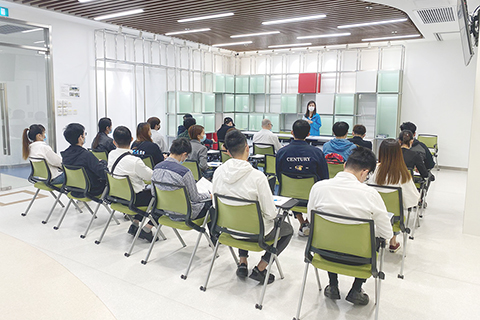 ◎ 勞工局舉辦保安、零售業專場配對會。