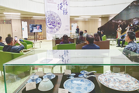 ◎ 打撈自深海沉船的一批中國瓷器於珠海展出。