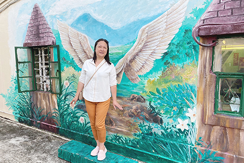 村內咖啡室的壁畫