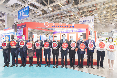 ◎ 澳東盟國際商會聯同東盟十國於國貿展設東盟展區。