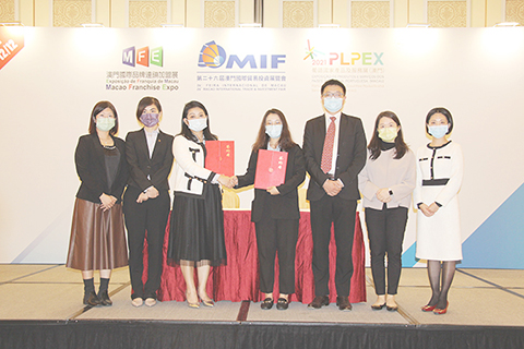 ◎ 「灣區啟夢港」兩青年社團締約。