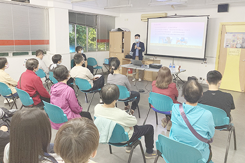 ◎ 「共建安樂窩」樓宇安全知識講座。