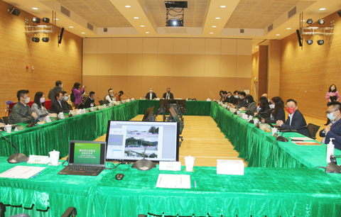 ◎ 二0二二年二月份離島社諮委平常會議昨日舉行。