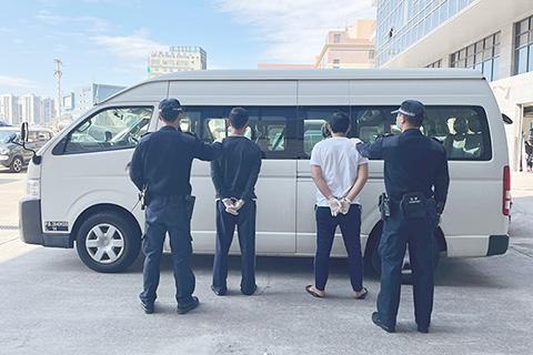 ◎ 涉案人士被移送司法機關處理。