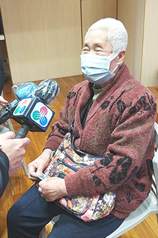 ◎ 有長者接種第三劑加強針。