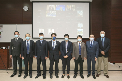 ◎ 嘉賓與線上主講者合照。