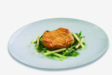 ◎ 花道葡萄牙餐廳--乳豬派伴蘋果沙律配蜜糖芥末汁