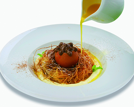 ◎ 花道葡萄牙餐廳--香橙酒朱古力咖啡慕絲