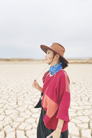 ◎ 四二二地球日,陳貝兒格外關心。