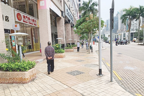 ◎ 優化工程將一併拉直及擴闊原灣曲的行車道。