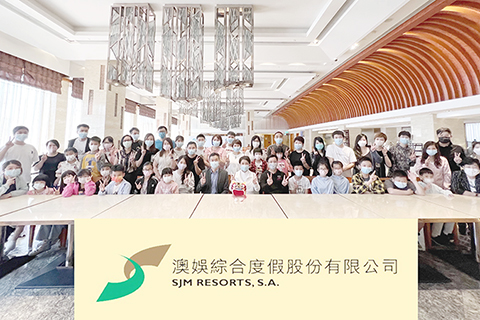 ◎ 澳娛綜合「說好中國故事親子工作坊」合照。