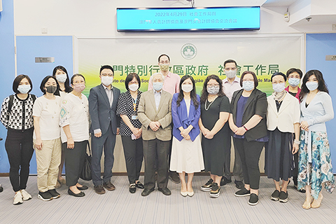 ◎ 兩個會計專業團體赴社工局交流。
