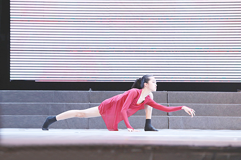 ◎ 張潔兒初級組芭蕾舞奪金獎。