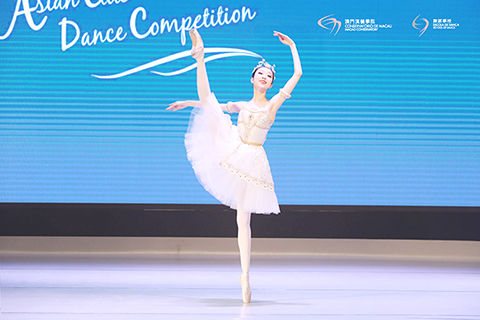 ◎ 汪星廷專業芭蕾獨舞獲銀獎。