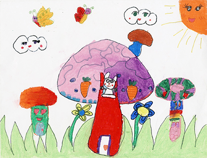 蘑菇人 聖家學校 二年級 湯梓埼