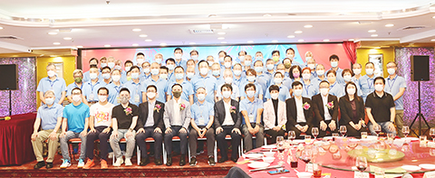 ◎ 交通運輸業總工會第八屆理監事就職典禮大合照。