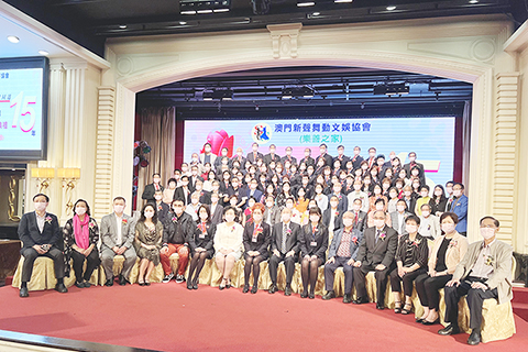 ◎ 新聲舞動文娛協會賀十五周年會慶。