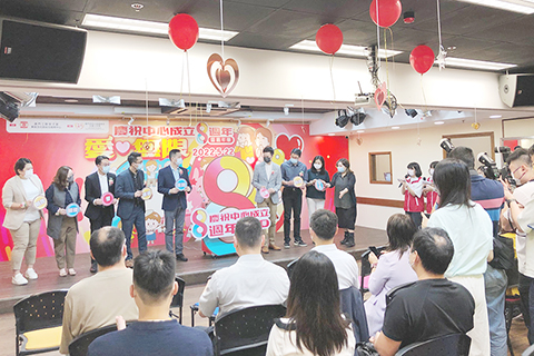　◎ 工聯筷子基家庭及社區綜合服務中心慶祝成立八周年暨嘉年華昨日舉行。