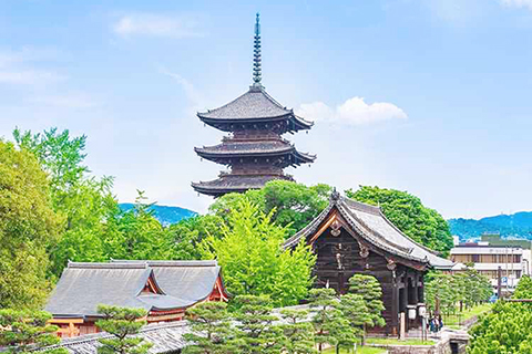 圖為京都古寺「東寺」。(網上圖片)